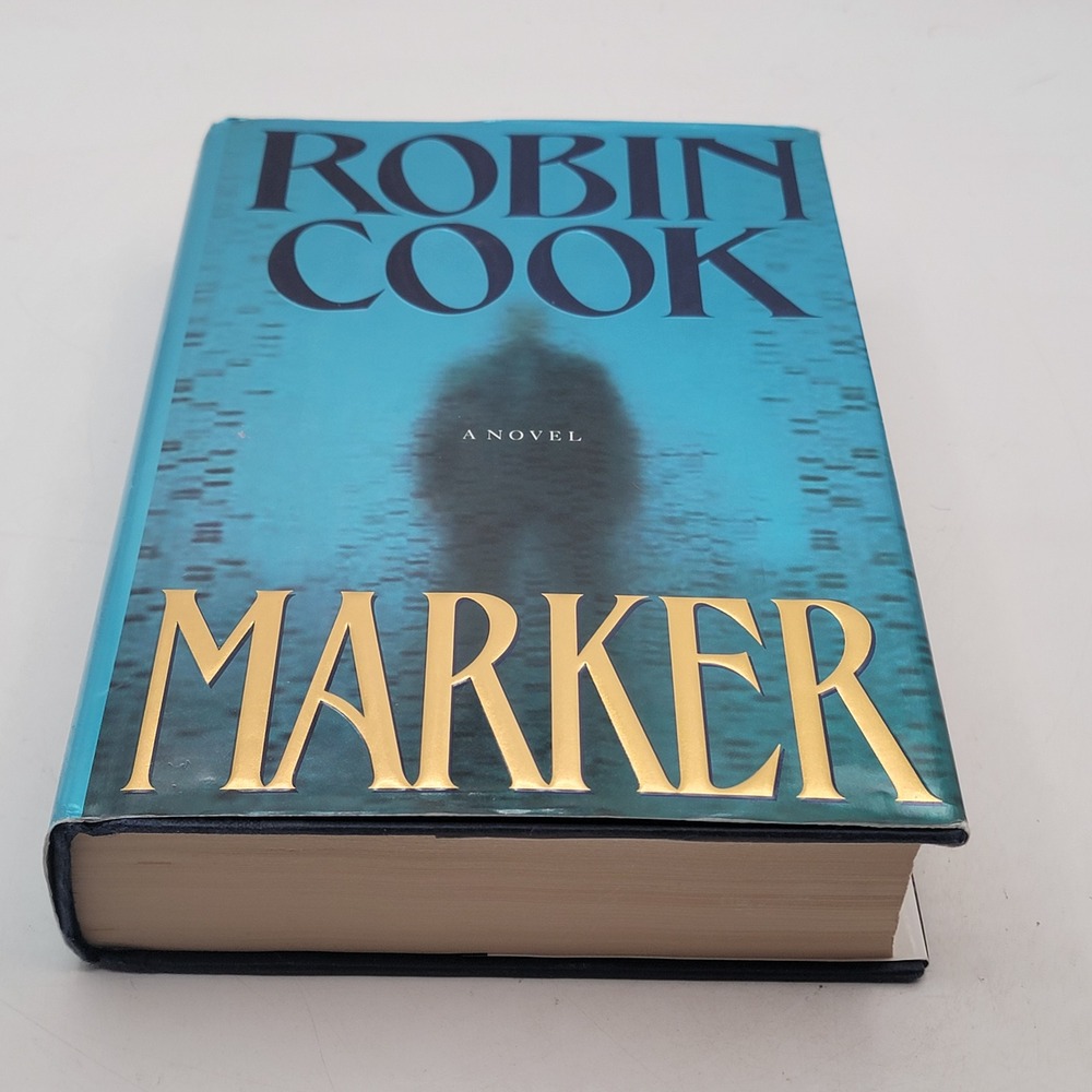 Robin Cook Marker Hardcover First Printing Medical Thriller Excellent